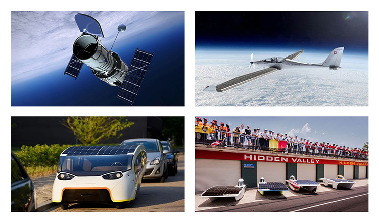 Use of solar cell Use of solar cell